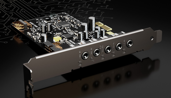 Купить внутреннюю звуковую карту Creative Sound Blaster Audigy FX v2 по ...